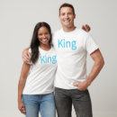 Suche nach könig und königin tshirts Paar
