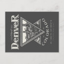Suche nach denver postkarten Vintag