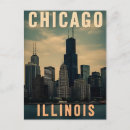 Suche nach stadt skyline postkarten Illinois