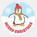 Suche nach roter hut aufkleber Pinguin