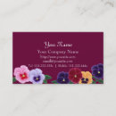 Suche nach stiefmütterchen visitenkarten Lila