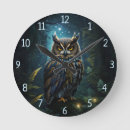 Suche nach mondlicht wanduhren Nacht