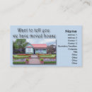 Suche nach neues haus visitenkarten Geschäftlich