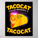 Suche nach rückwärts poster Taco