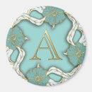 Suche nach monogramm a magnete Gold