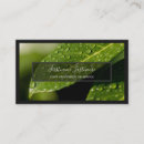 Suche nach regentropfen visitenkarten Natur