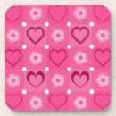 Suche nach rosa quadrate untersetzer Blume