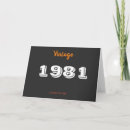 Suche nach 1981 geburtstag karten Retro