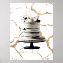Suche nach gold und weiß poster Elegant