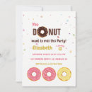 Suche nach donuts einladungen Donut party