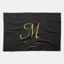 Suche nach monogram geschirr tücher Gold