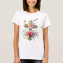 Suche nach blühende blume tshirts Für sie