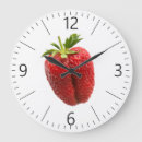 Suche nach erdbeeren wanduhren Lebensmittel
