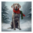 Suche nach weimaraner hund poster Weihnachten
