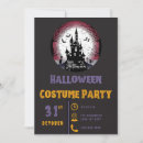 Suche nach schloß halloween einladungen Schwarz