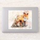 Suche nach cute fox aufkleber Aquarell