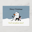 Suche nach lustiger schneemann postkarten Festlich