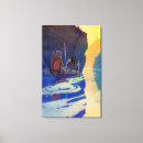 Suche nach tiefe kunst Leinwand