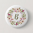 Suche nach blumenmuster buttons Monogramm
