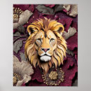Suche nach majestätischer löwe poster Löwenkönig