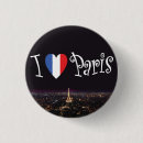 Suche nach liebe frankreich buttons Eiffelturm
