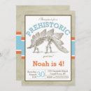 Suche nach dinosaurier laden ein einladungen Junge