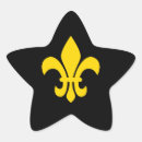 Suche nach fleur de lys aufkleber Gold