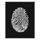 Suche nach identität poster Fingerabdruck
