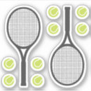 Suche nach tennisschläger aufkleber Ball