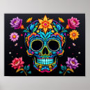 Suche nach skull poster Rose