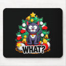 Suche nach lustige schwarze katze mousepads Weihnachten