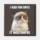 Suche nach grumpy cat magnete Grauenvolle katze
