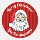 Suche nach retro weihnachtsmann aufkleber Rot