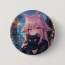 Suche nach kawaii katze buttons Mädchen