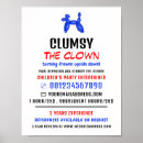Suche nach entertains poster Clown