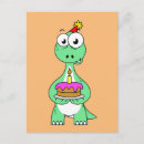 Suche nach lustiger dinosaurier cartoon postkarten Tier
