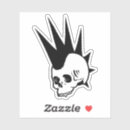 Suche nach schädel aufkleber Grunge