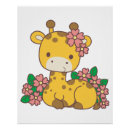 Suche nach babygiraffe poster Blume