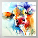 Suche nach kühe poster Aquarell