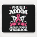 Suche nach brustkrebs krieger mousepads Rosa rippe
