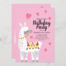 Suche nach lama einladungen Mädchenhaft