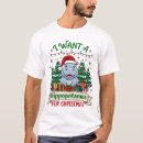 Suche nach nilpferd tshirts Weihnachtsmann