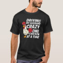 Suche nach verrückte hühner tshirts Zeit