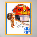 Suche nach vintage locomotive poster Train