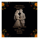 Suche nach goldener hochzeitstag poster Schwarz