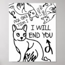 Suche nach katzen cartoons poster Witz