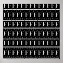 Suche nach monogramm f poster Modern