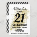 Suche nach black and white birthday einladungen Einfach