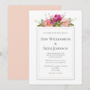 Suche nach floral hochzeits einladungen Pfirsich