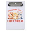 Suche nach niedliches kätzchen klemmbrett Katzenliebhaber